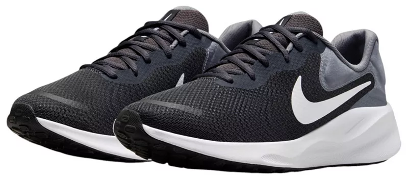 Мужские кроссовки Nike Revolution 7, антрацит/белый — фото 4