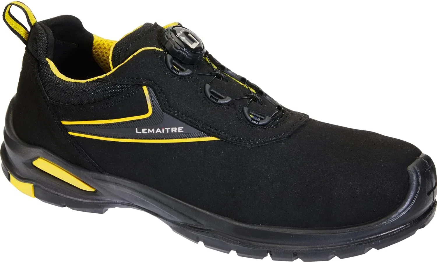 Защитная рабочая обувь Lemaitre Unisex S3 ESD Harrison, Black Yellow