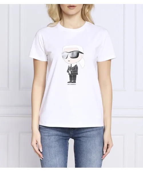 

Футболка Иконик 2.0 Regular fit Karl Lagerfeld, белый