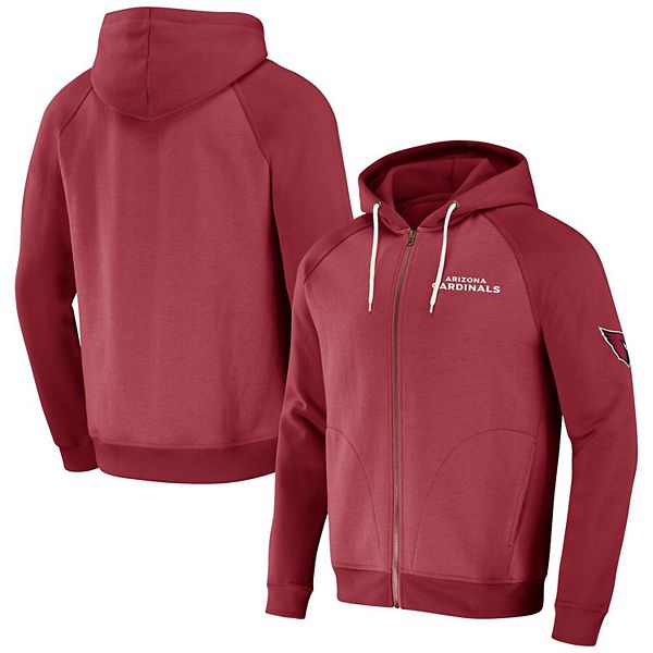 

Мужская толстовка кардиган с молнией Arizona Cardinals Nfl X Darius Rucker Collection By Fanatics