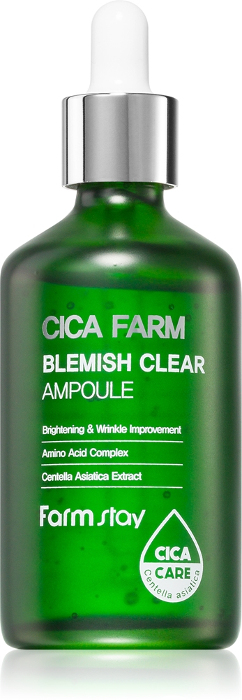 

Cica Farm Blemish Clear Ampoule сыворотка для лица Farmstay, 100 мл