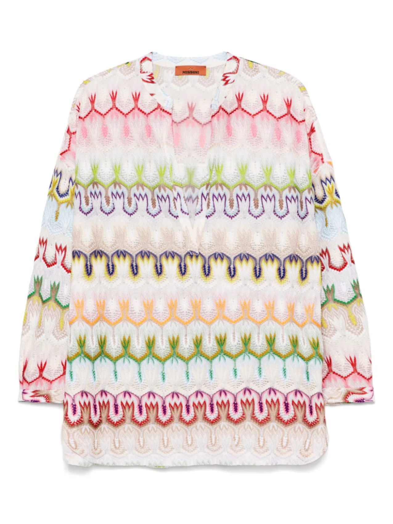 

Мини-платье крючком Missoni, белый