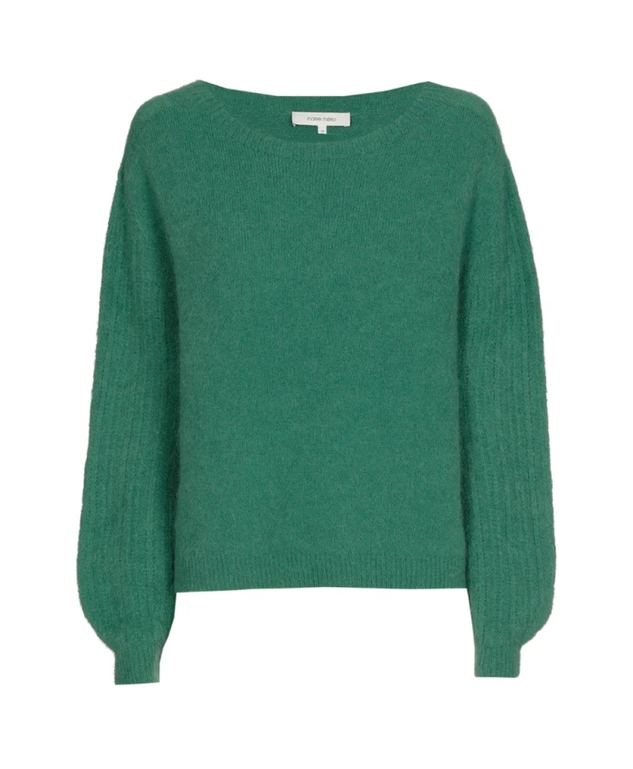 

Роскошный шерстяной свитер из альпаки Marie Mãro, зеленый