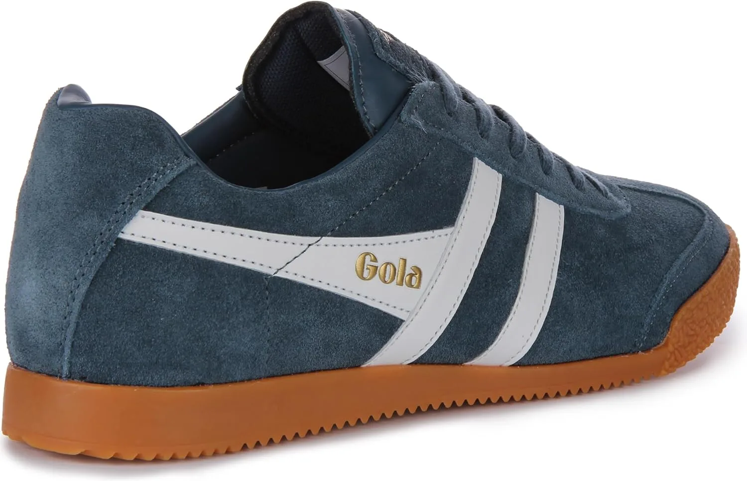 Кроссовки Gola Harrier Suede CMA192IE, синий — фото 4