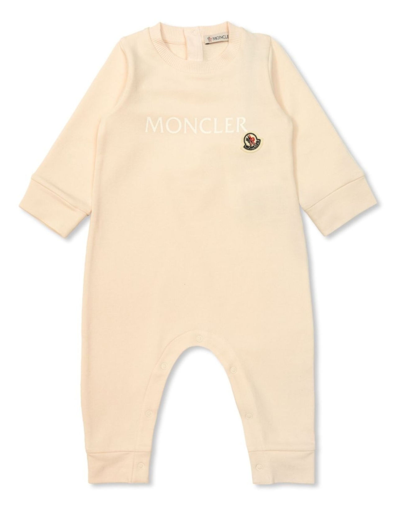 

Комбинезон Moncler Enfant с логотипом, розовый