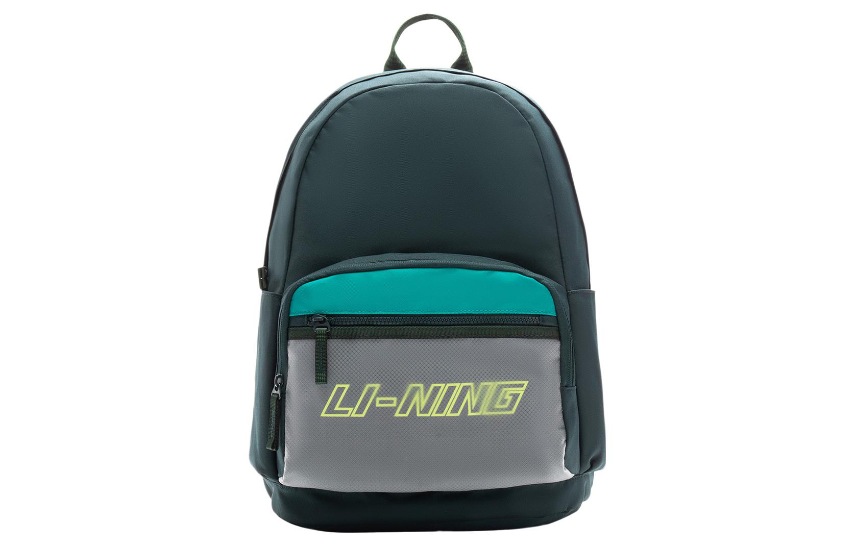 

LINING Спортивная сумка из коллекции "Активный образ жизни" унисекс зеленая, Green