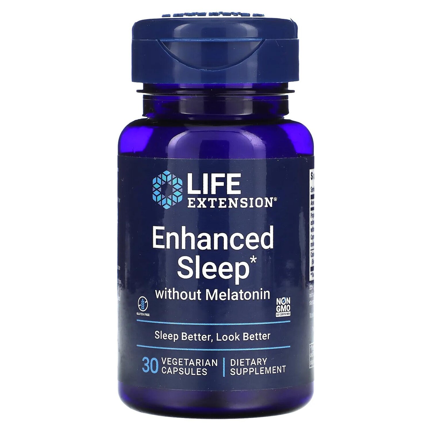 

Life Extension Улучшенный сон без мелатонина 30 вег капсул