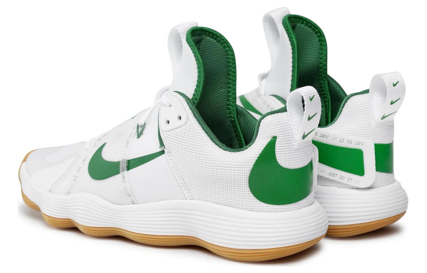 Кроссовки Nike React HyperSet Мужчины, White/Green — фото 3