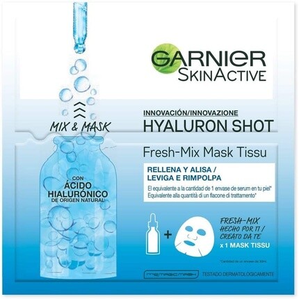 

Маска Fresh Mix с гиалуроновой кислотой 33 г, Garnier