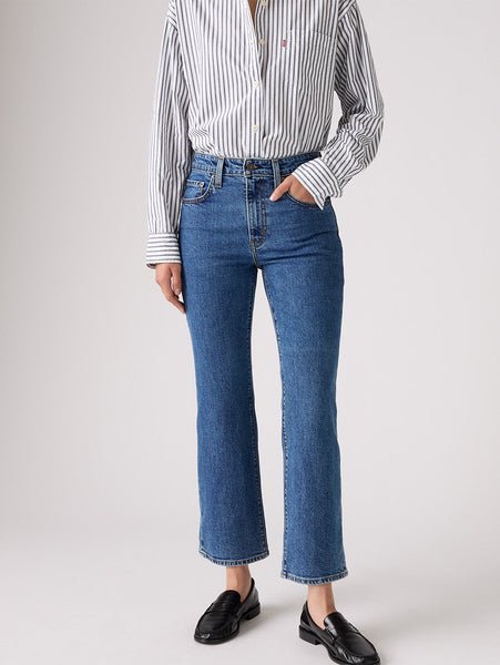 725 Ботинки-джинсы цвета индиго Levi's, Medium Indigo - Worn In