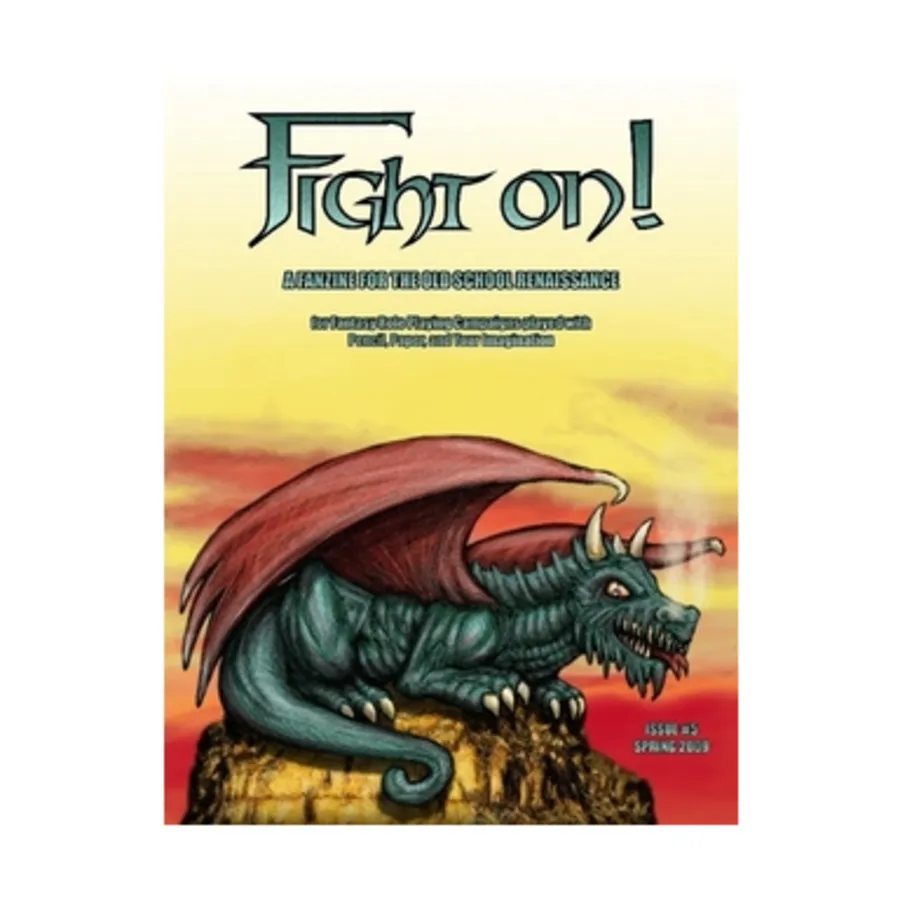 

Журнал #5 "The Tomb of Ixtandraz, Black Blood", Fight On! - A Fanzine for Old School Renaissance