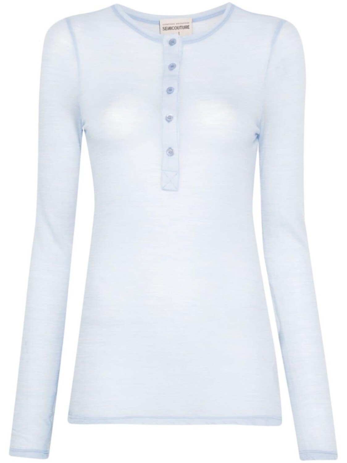 

Semicouture топ Filomena, синий