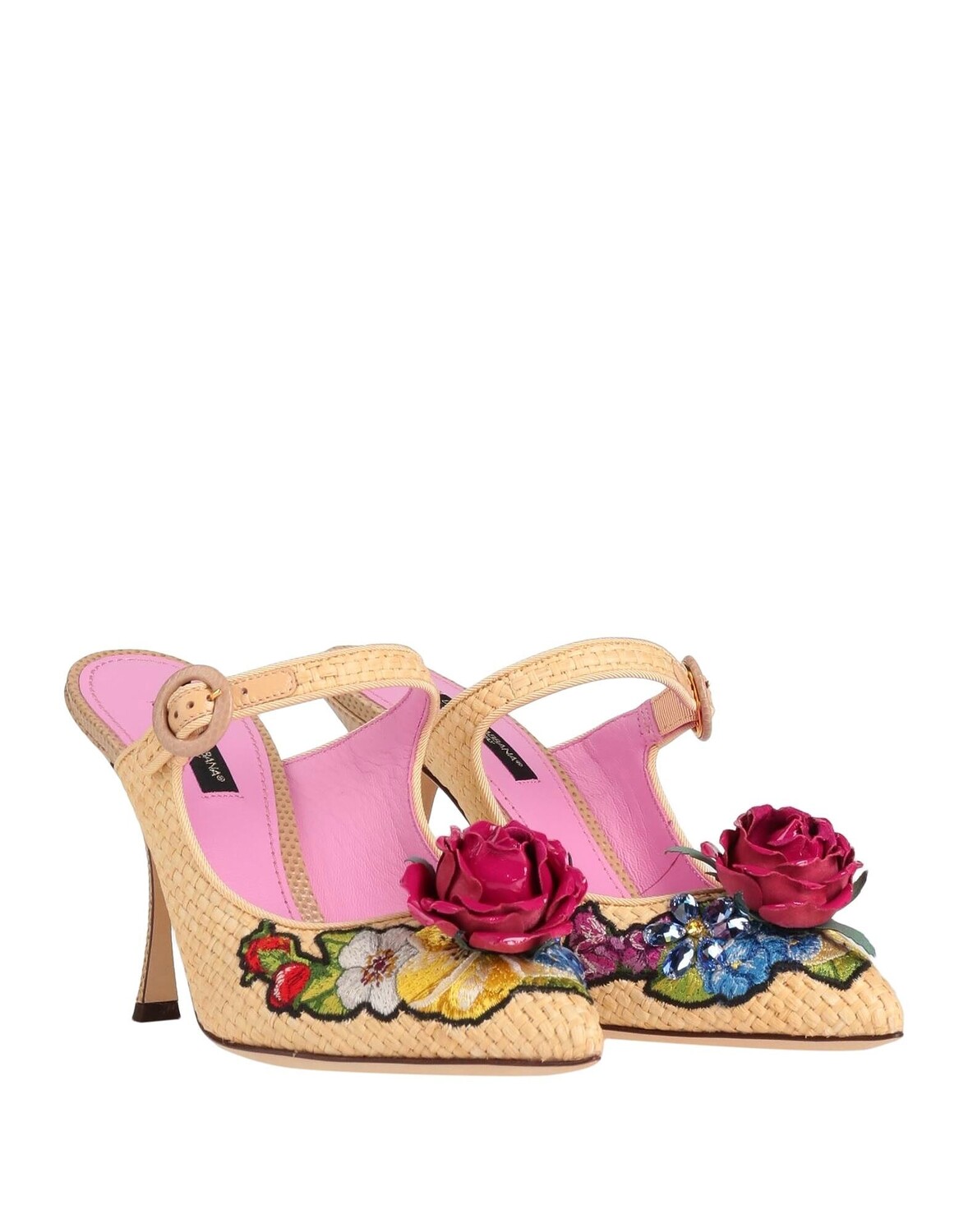 Мюли Dolce&Gabbana, бежевый — фото 2