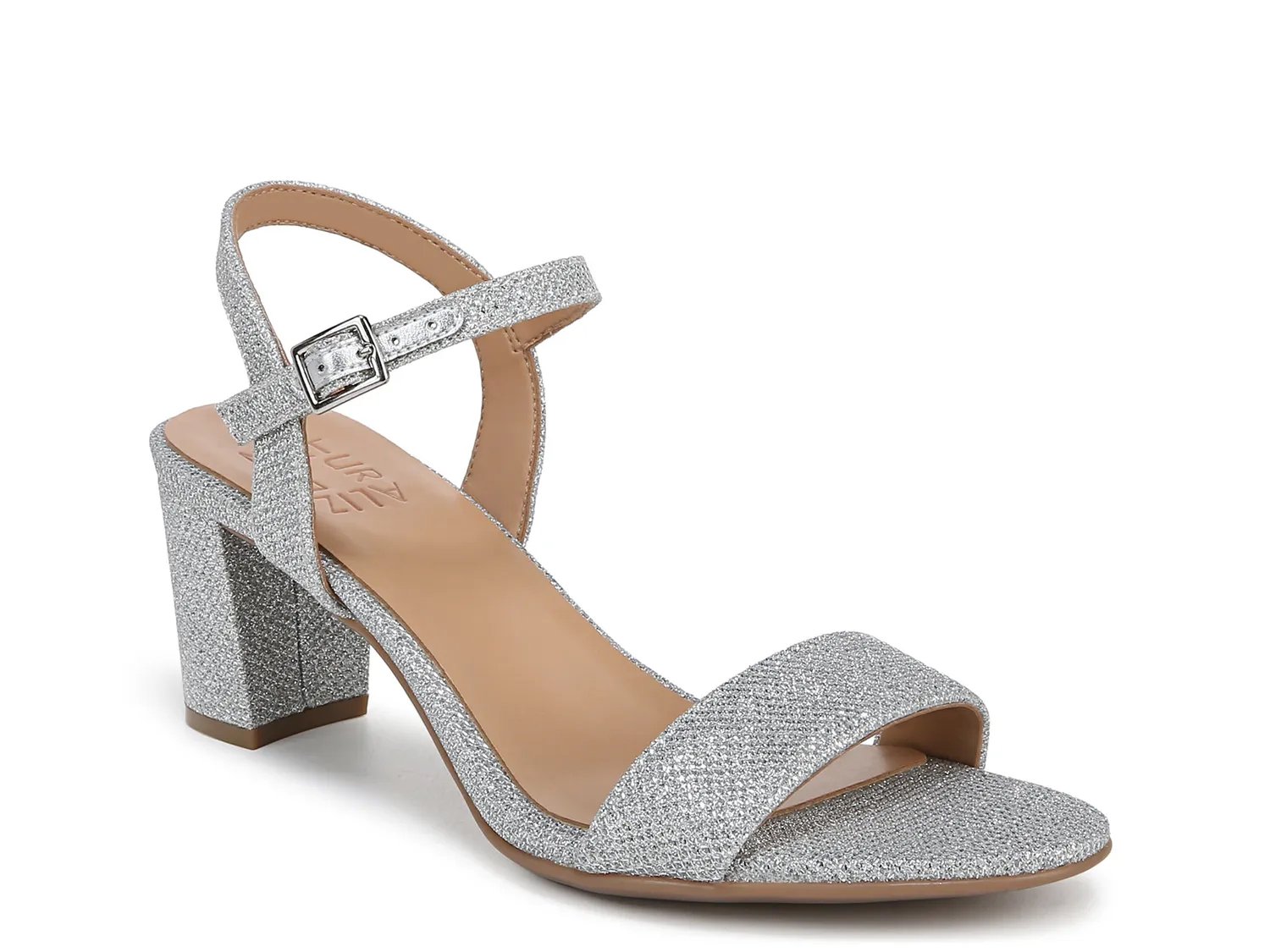Туфли Naturalizer Bristol Sandal, Silver Glitter