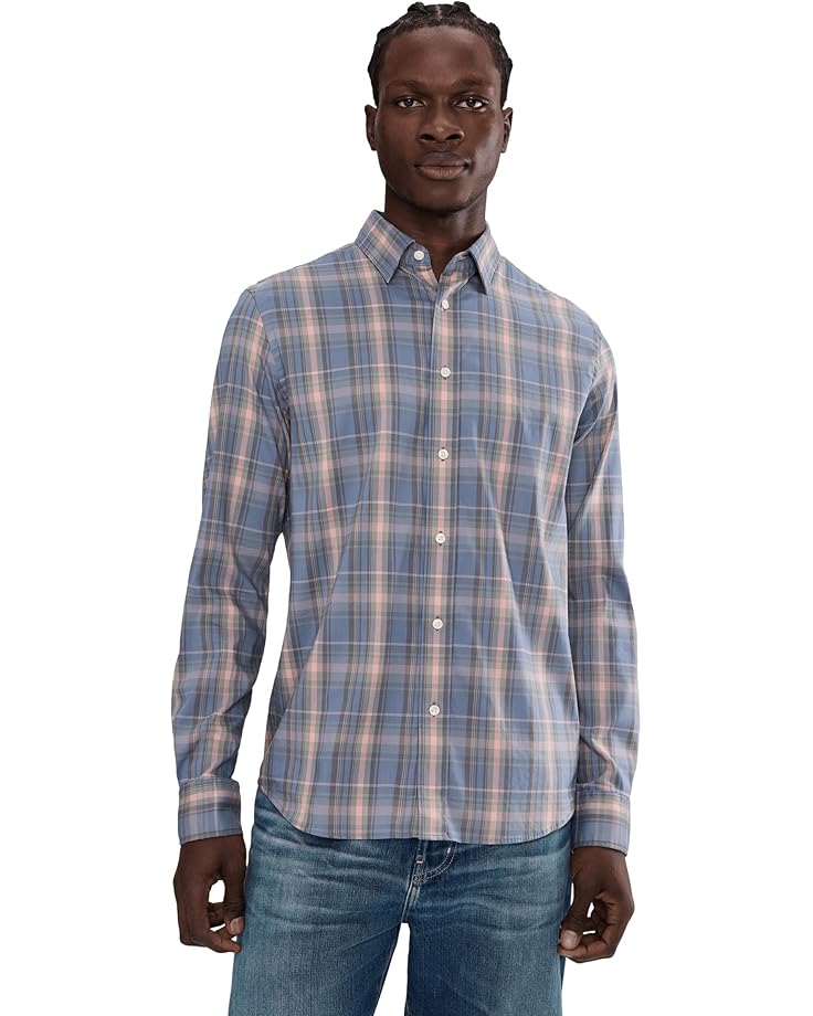 

Мужская рубашка Faherty Movement, Rose Storm Plaid