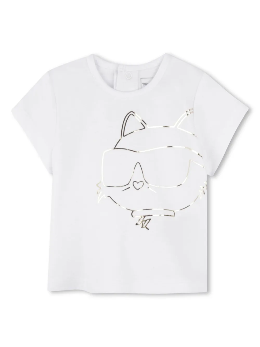 Спортивный костюм с логотипом KARL LAGERFELD KIDS, розовый — фото 2
