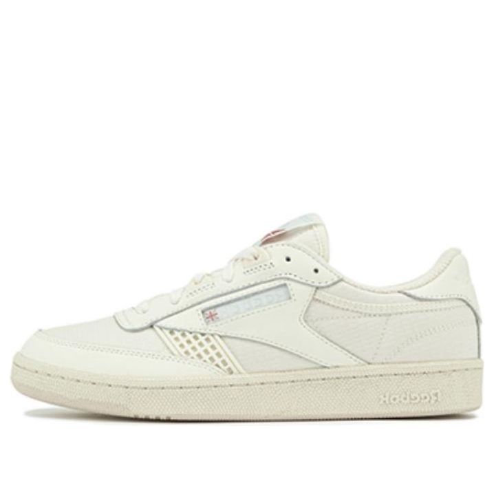 

Кроссовки Reebok Club C 85 Vintage 'Chalk Vintage Chalk', бежевый