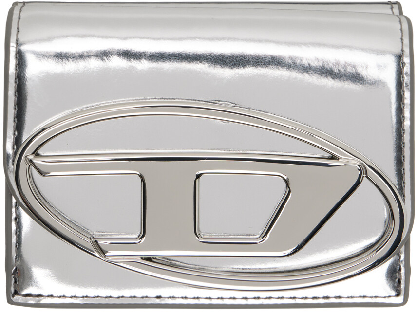 

1dr тройной складной кошелек для монет Xs Ii Diesel, Silver