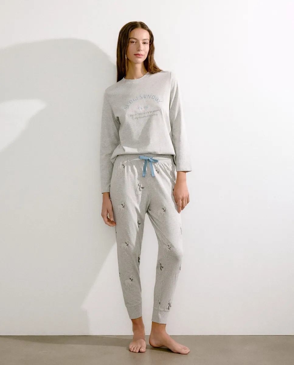 

Женские пижамные штаны с принтом Énfasis, мультиколор