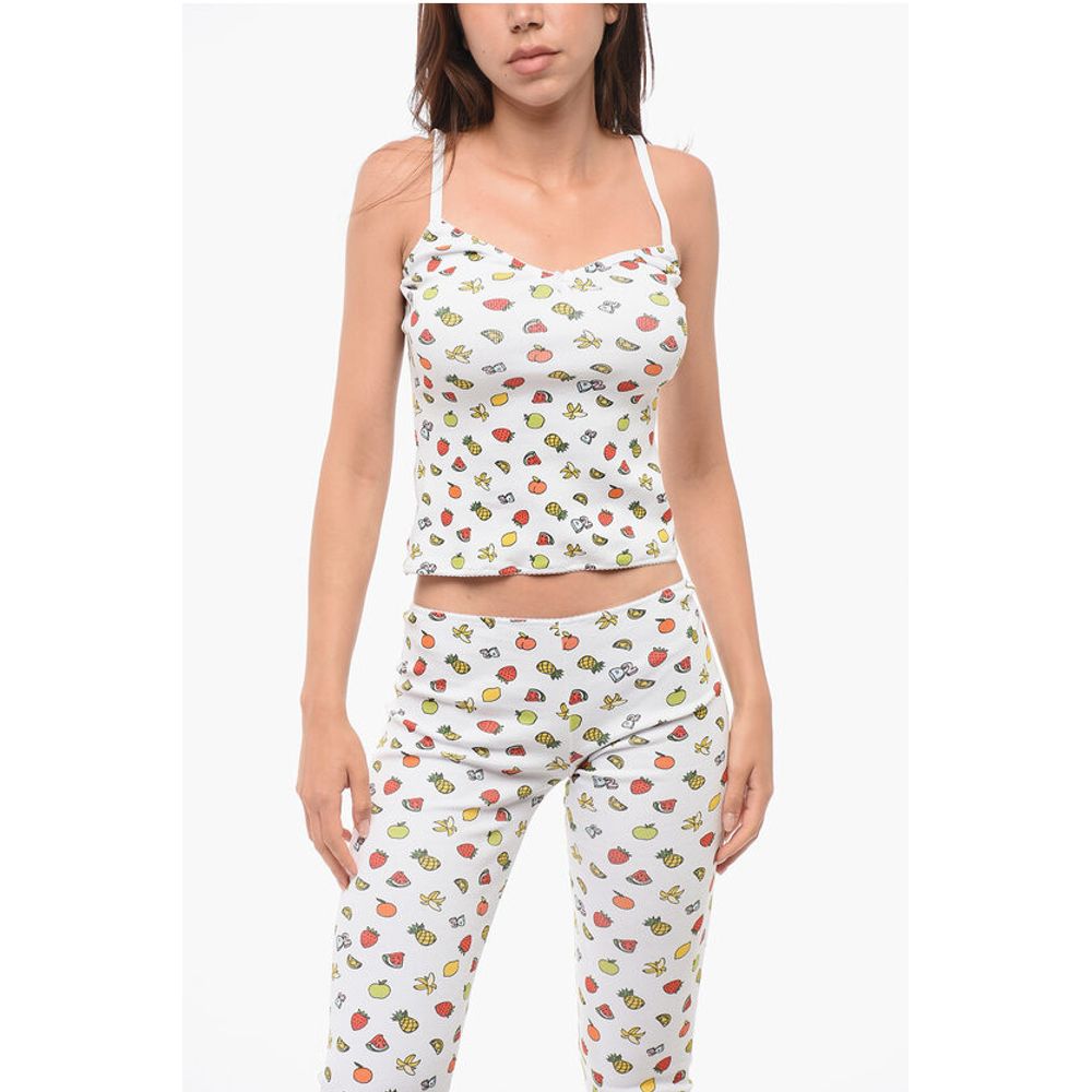 

Майка FRUITY из хлопковой смеси Dsquared2, белый