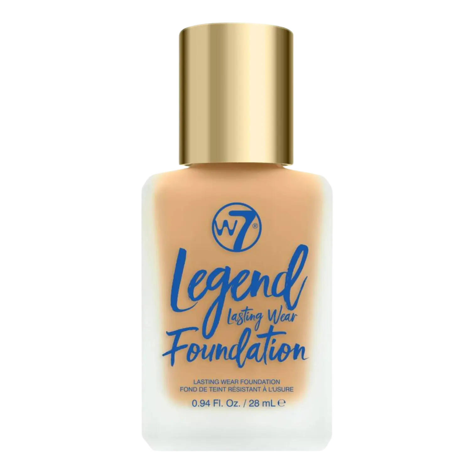

Стойкий теплый медовый тональный крем W7 Legend, 28 мл