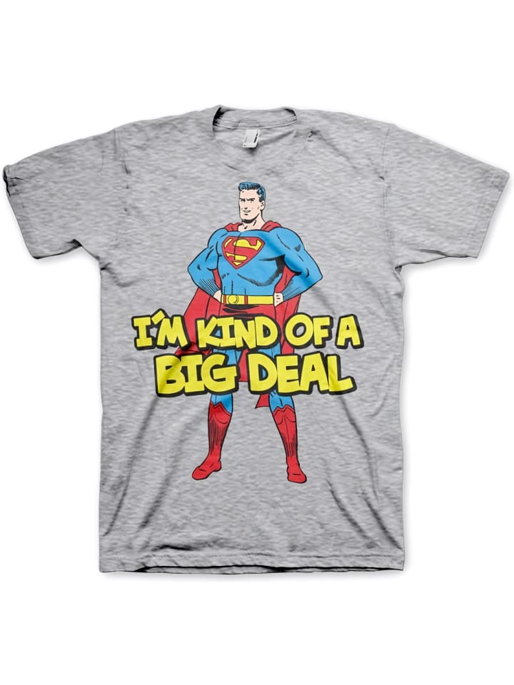 

Футболка Superman, серый