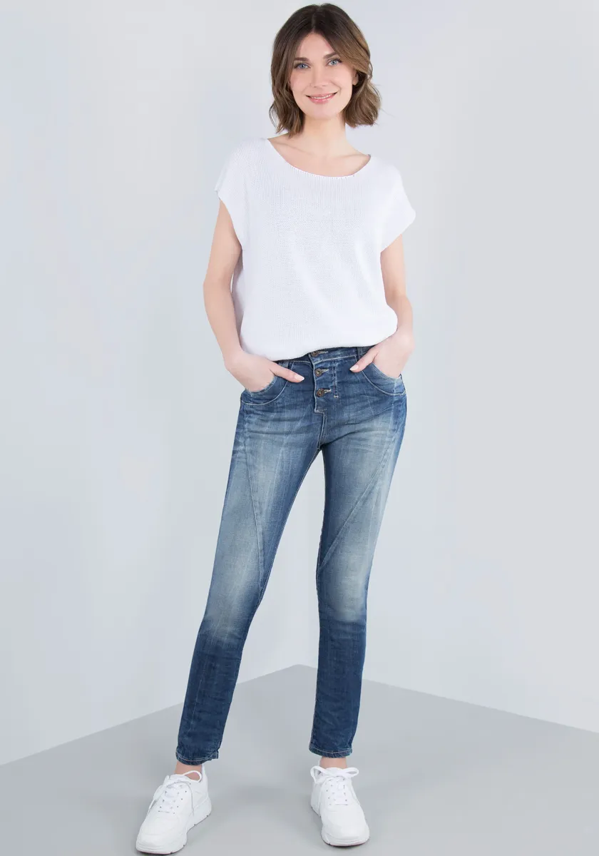 

Пожалуйста, джинсы скинни Please Jeans, синий