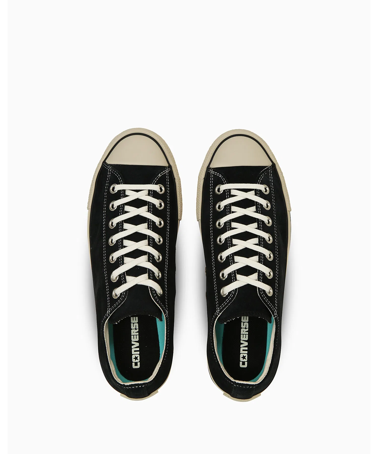 Унисекс кеды из замши Converse ALL STAR SK OX чёрные — фото 4
