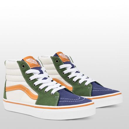 

Sk8-Hi Кружевные кроссовки для скейтбординга — детские Vans, цвет Multi/True White