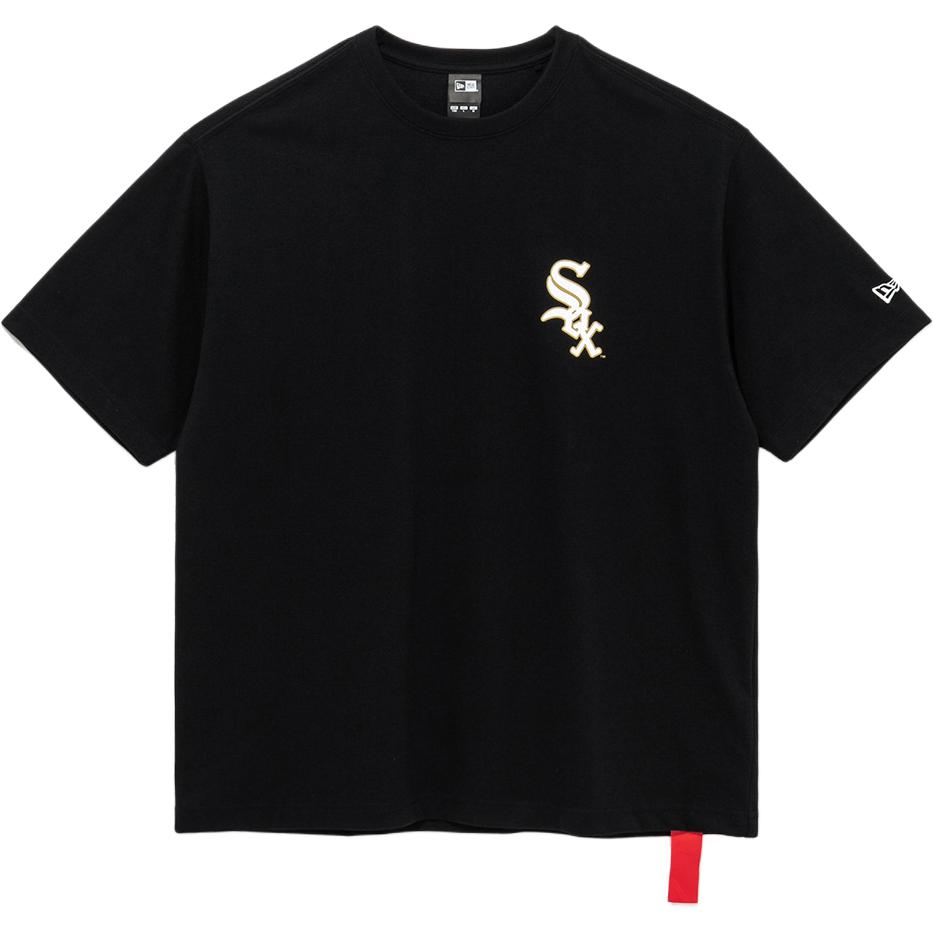 

New Era Футболка мужская черная, Черный, New Era Футболка мужская черная