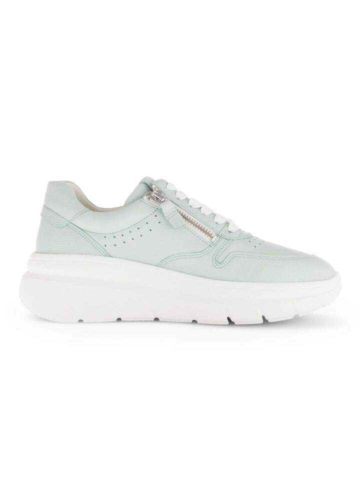 Кроссовки на шнуровке Gabor Fashion Sneaker low, зеленый — фото 3