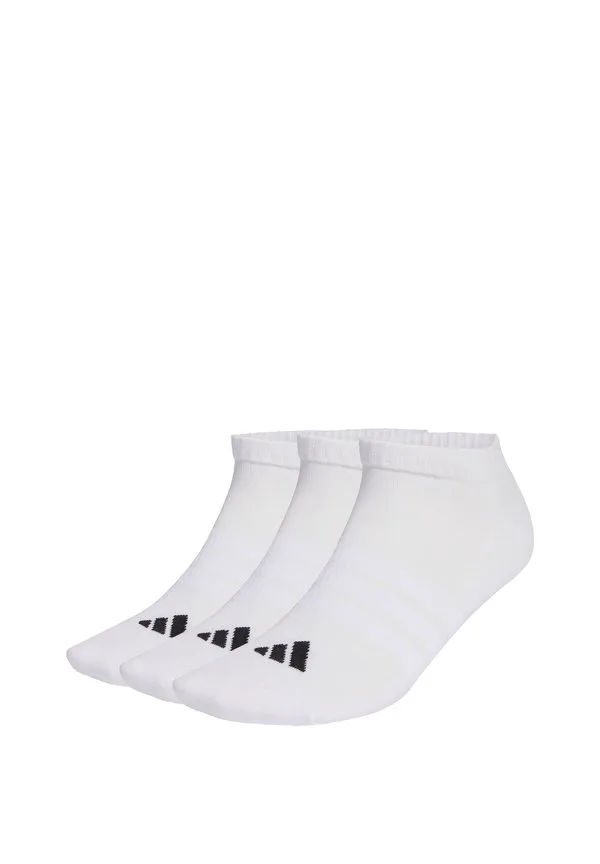 Мягкие низкие носки для кроссовок cushioned essentials (3 пары в упаковке) Adidas Performance, White/White/Black