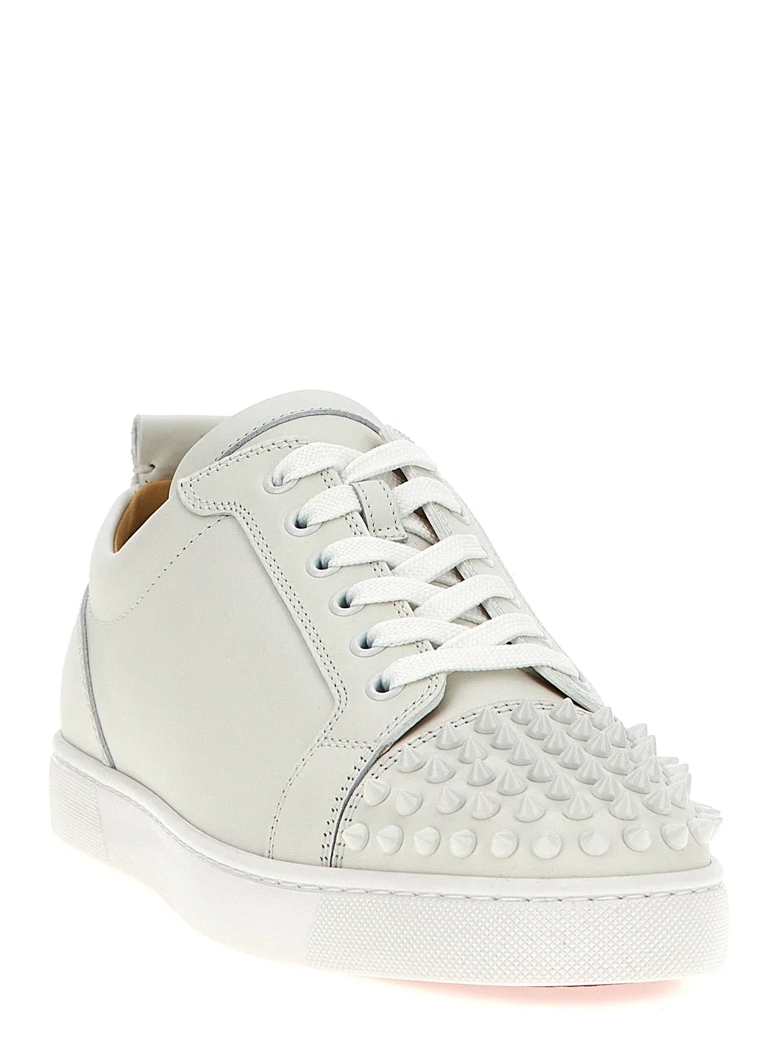 Кроссовки 'Louis Junior Spikes' Christian Louboutin, белый — фото 2