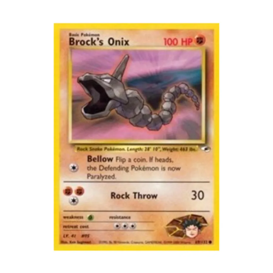 

CCG Оникс Брока (69) (C) #69, Pokemon - Gym Heroes - Singles