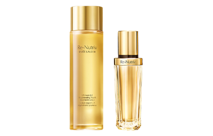 ESTEE LAUDER Yashilandai White Gold Black Truffle набор для ухода за кожей увлажняющий, питающий и восстанавливающий комплект из 2 предметов — фото 3