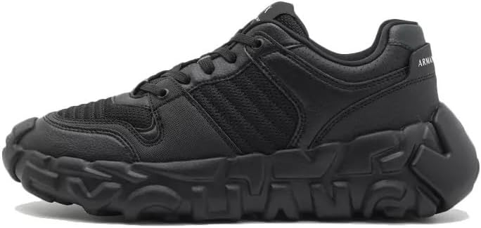 

Мужские кроссовки Armani Exchange с массивной подошвой Stone, черный