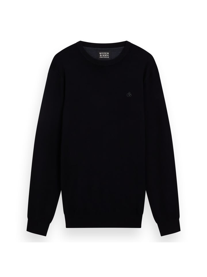 

Толстовка Scotch & Soda Strickpullover, черный
