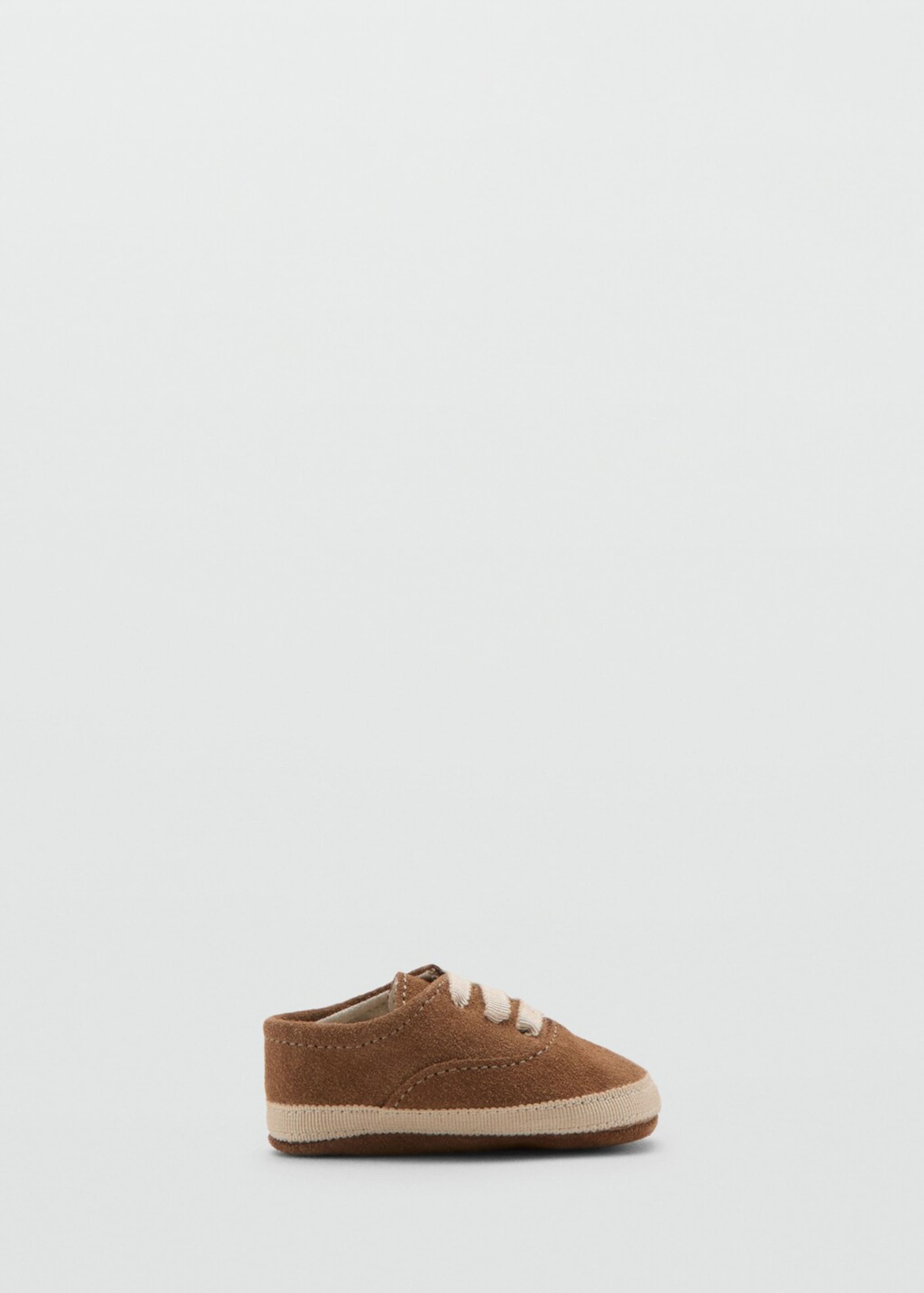 MANGO KIDS Flats 'Fede' в коричневом цвете — фото 2