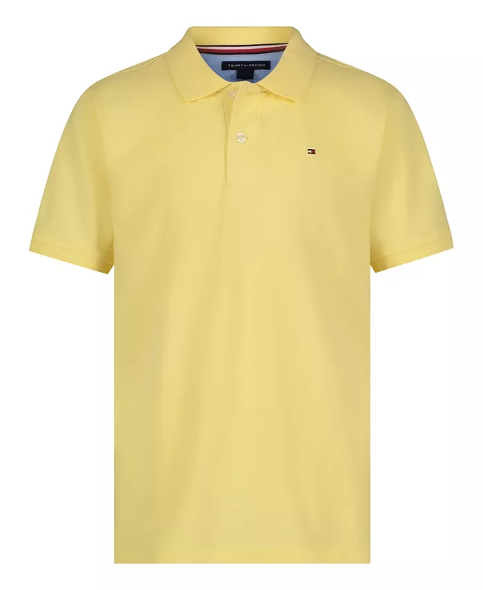 

Детская и мальчиковая поло с эластичной ткани Ivy Tommy Hilfiger, золотой