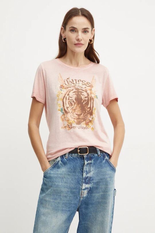 

Футболка Guess, розовый