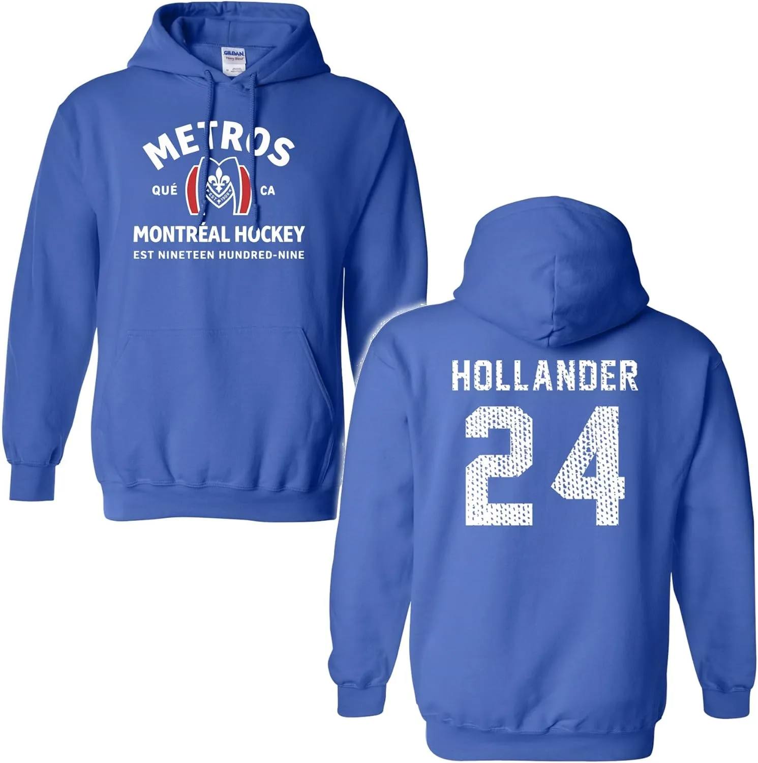 

Толстовка Montreal Metros Jersey - Hollander 24 Back Donkey Tees