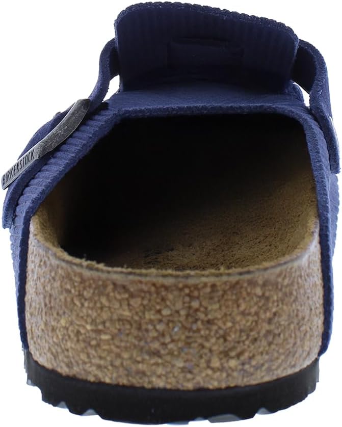 Унисекс сабо Birkenstock Boston с мягкой стелькой, Corduroy Indigo — фото 4