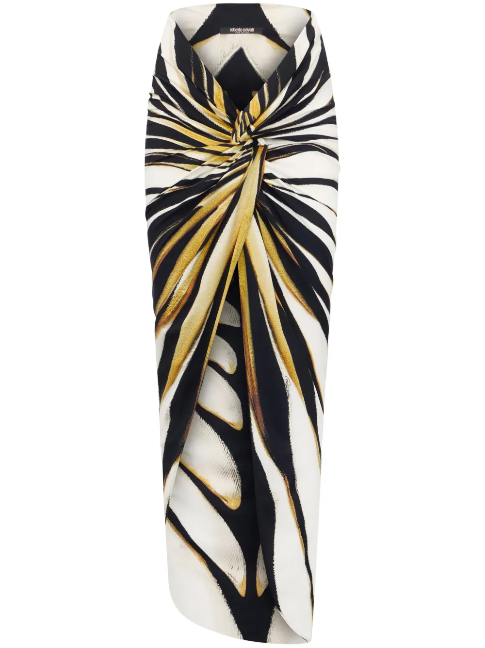 

Парео с принтом Ray of Gold Roberto Cavalli, золотой