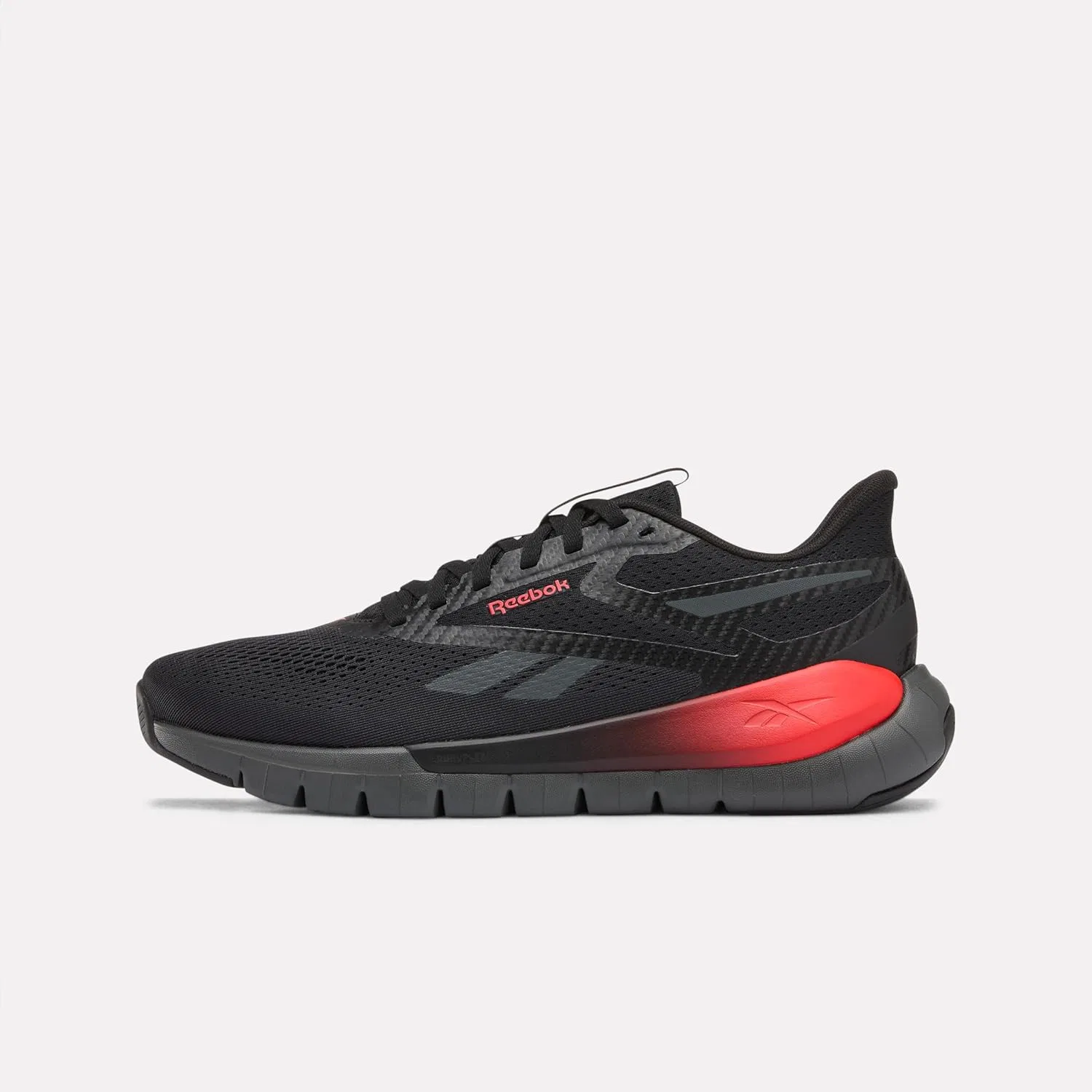 Кроссовки Reebok Unisex Flex Trainer, Black Grey6 Sport Red — фото 3