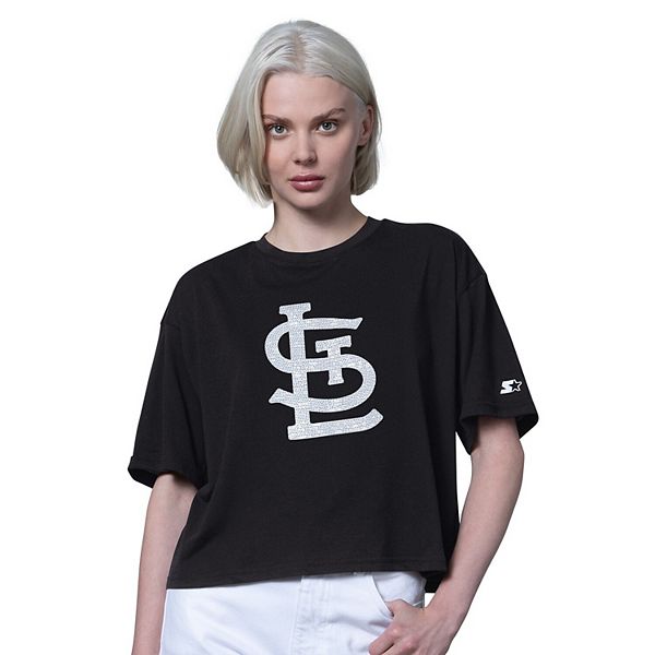 

Женская черная футболка St Louis Cardinals Holy Grail Boxy Cropped Starter, Черный, Женская черная футболка St Louis Cardinals Holy Grail Boxy Cropped Starter