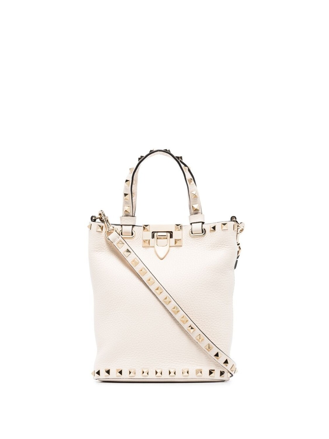 

Сумка через плечо Rockstud Valentino Garavani, нейтральный цвет