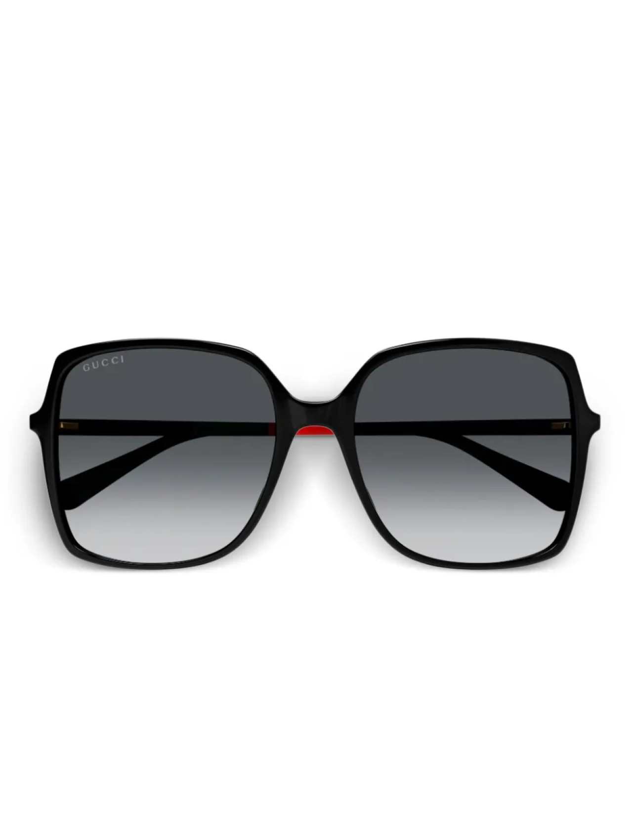 

Gucci Eyewear солнцезащитные очки в квадратной оправе, черный