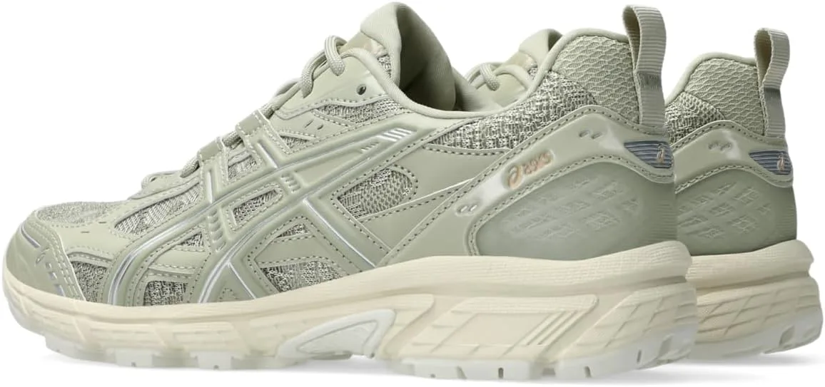Унисекс кроссовки ASICS Gel-NUNOBIKI в спортивном стиле, зеленый/серебристый — фото 3