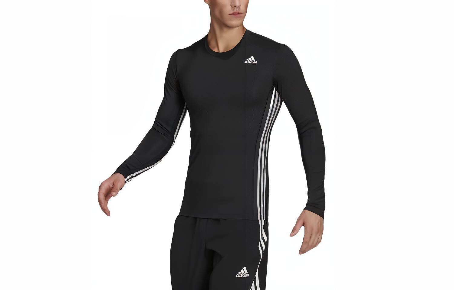 

Футболка мужская черная Adidas, черный