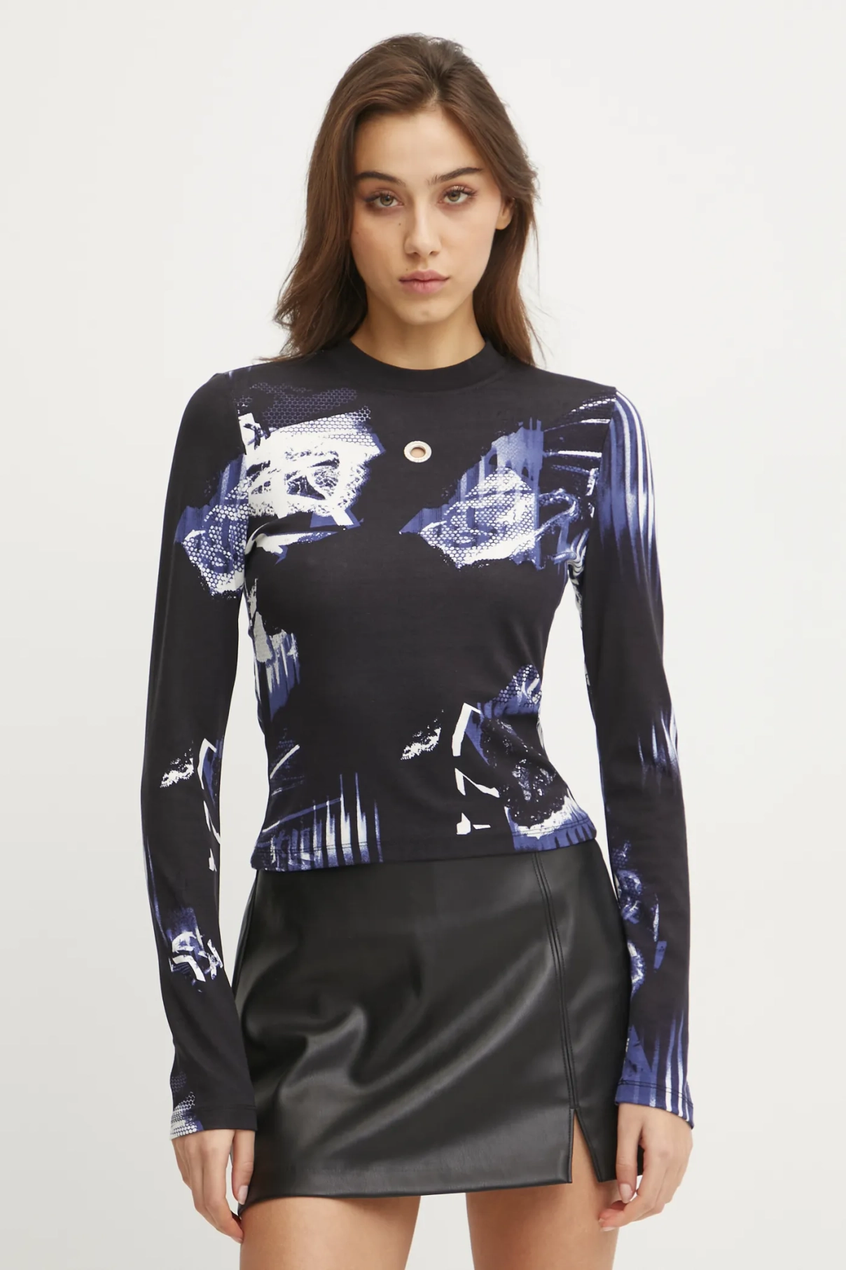 

Футболка с длинным рукавом Karl Lagerfeld Jeans, черный